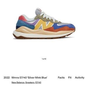 New Balance Women's 57/40 Multicolor Athletic Shoes